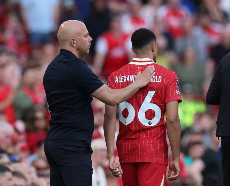 Liverpool: Arne Slot admits fan booing could force Trent Alexander-Arnold 'decision' in final two matches