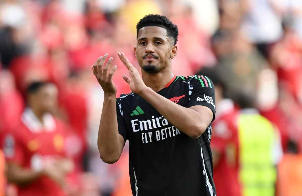 Arsenal told what struggling William Saliba is missing after Liverpool draw: 'He doesn't look the same player'