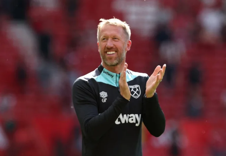 West Ham: Graham Potter believes Hammers are making clear progress as winless run ends at Old Trafford